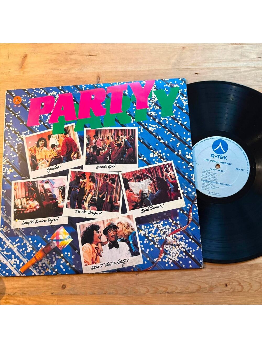The Punch Brigade - Party Party 33rpm VG+ VR24